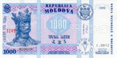 1000 Moldovos lėjų